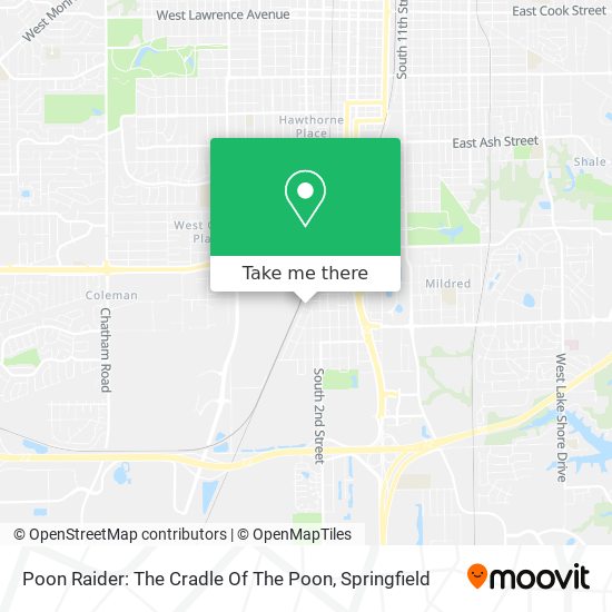 Poon Raider: The Cradle Of The Poon map