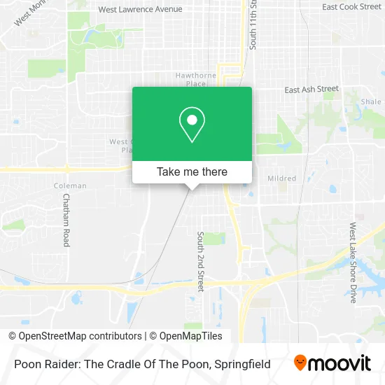 Poon Raider: The Cradle Of The Poon map