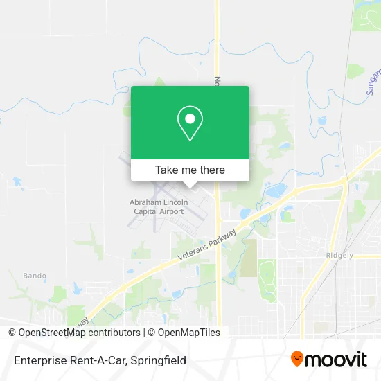 Enterprise Rent-A-Car map