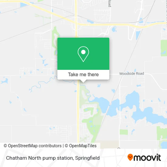Chatham North pump station map