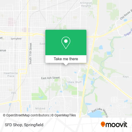 SFD Shop map