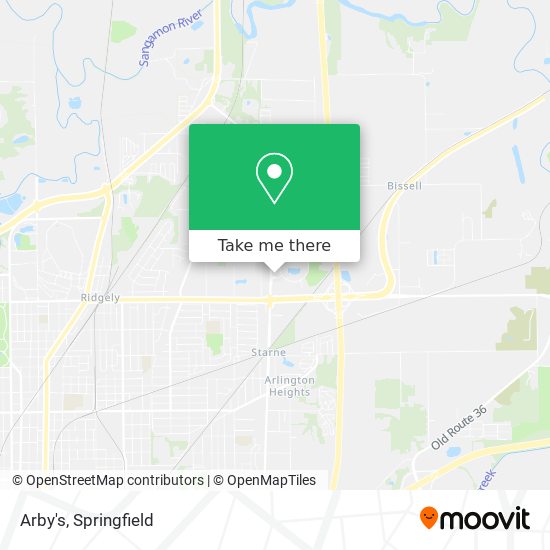 Arby's map