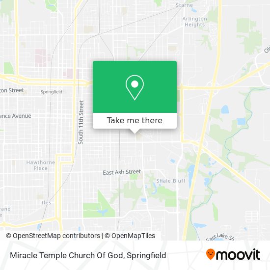 Mapa de Miracle Temple Church Of God