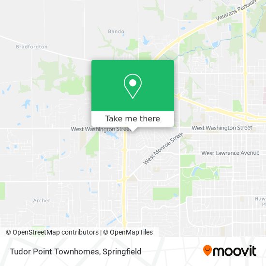 Mapa de Tudor Point Townhomes