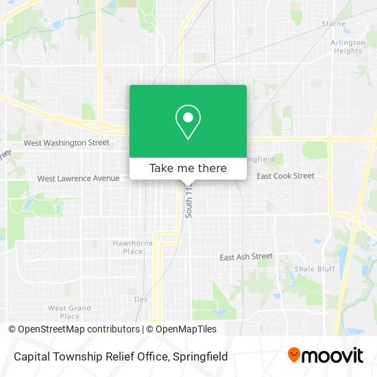 Capital Township Relief Office map