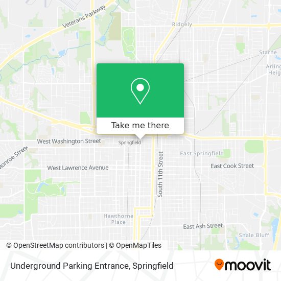 Underground Parking Entrance map