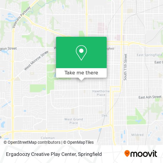 Ergadoozy Creative Play Center map