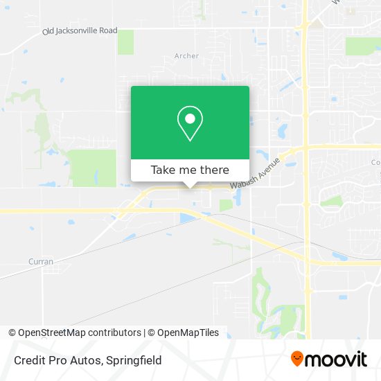 Mapa de Credit Pro Autos