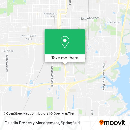 Paladin Property Management map