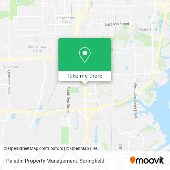 Paladin Property Management map