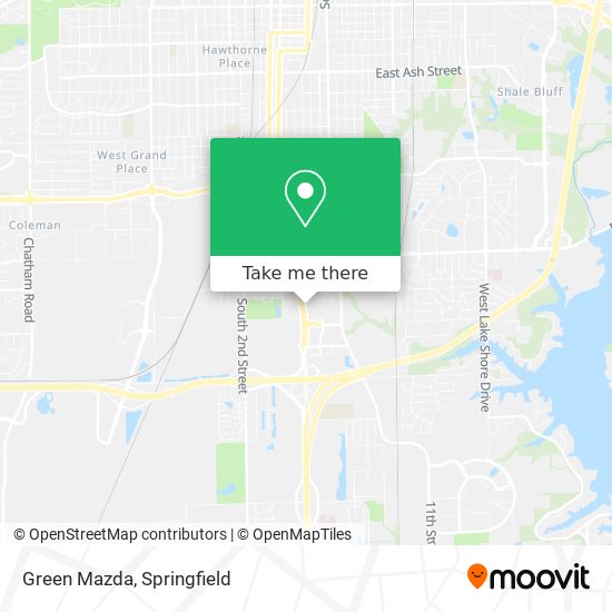 Green Mazda map