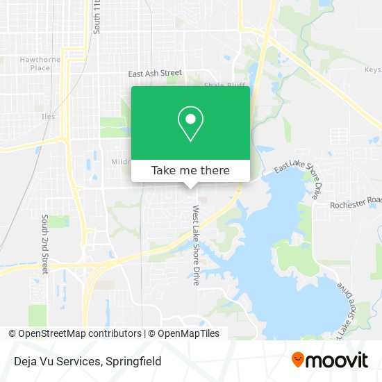Deja Vu Services map