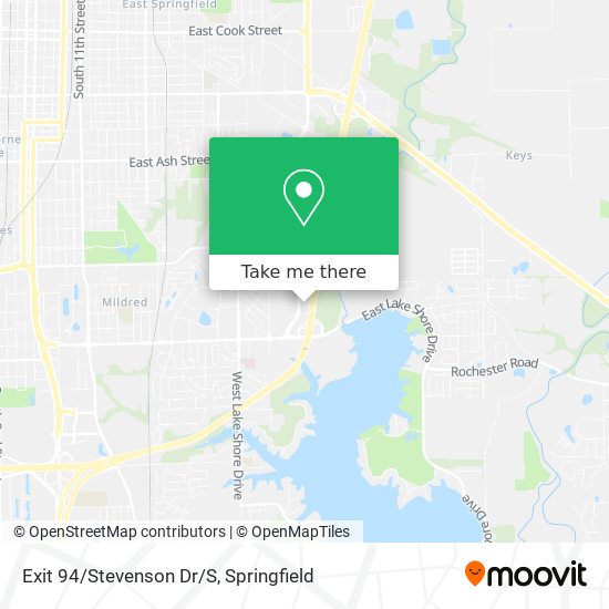 Mapa de Exit 94/Stevenson Dr/S