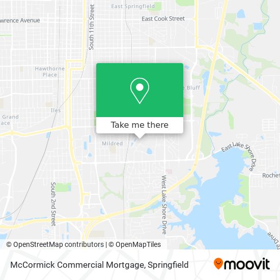 McCormick Commercial Mortgage map