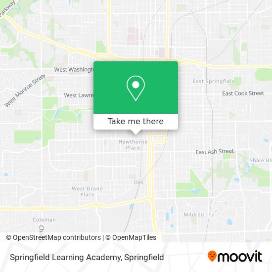 Springfield Learning Academy map