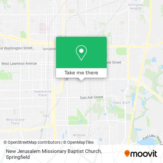 New Jerusalem Missionary Baptist Church map