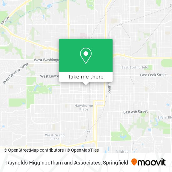 Raynolds Higginbotham and Associates map