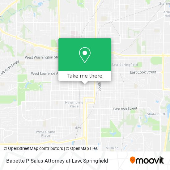 Babette P Salus Attorney at Law map