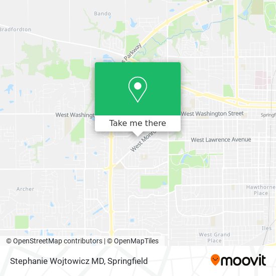 Stephanie Wojtowicz MD map