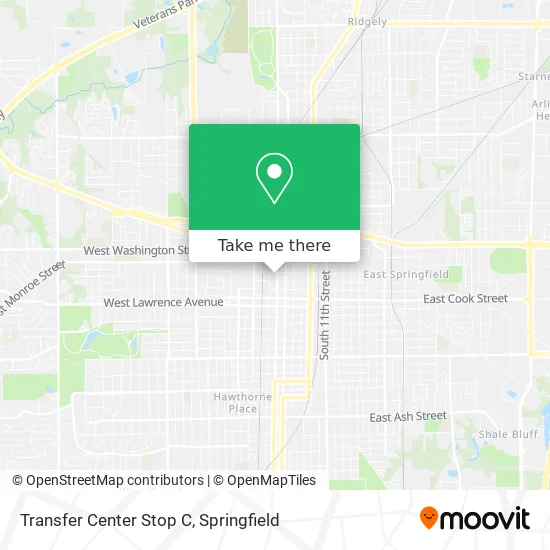Transfer Center Stop C map
