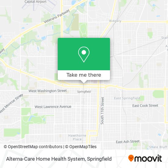 Alterna-Care Home Health System map