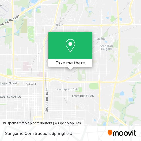 Sangamo Construction map