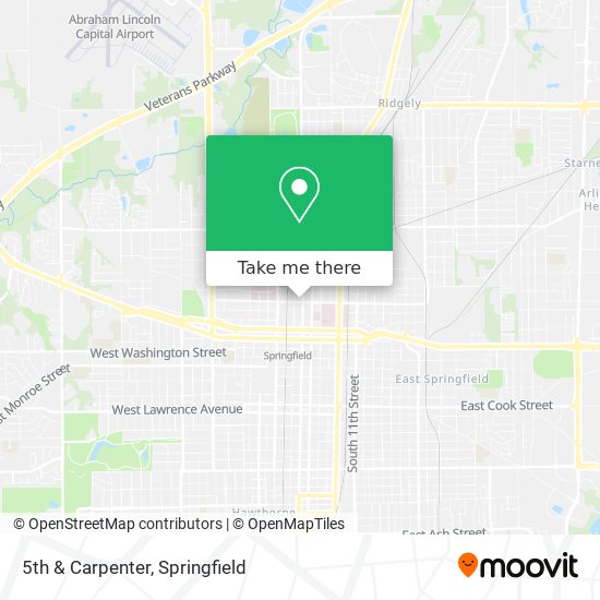 5th & Carpenter map
