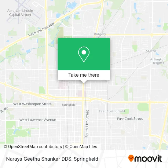 Naraya Geetha Shankar DDS map