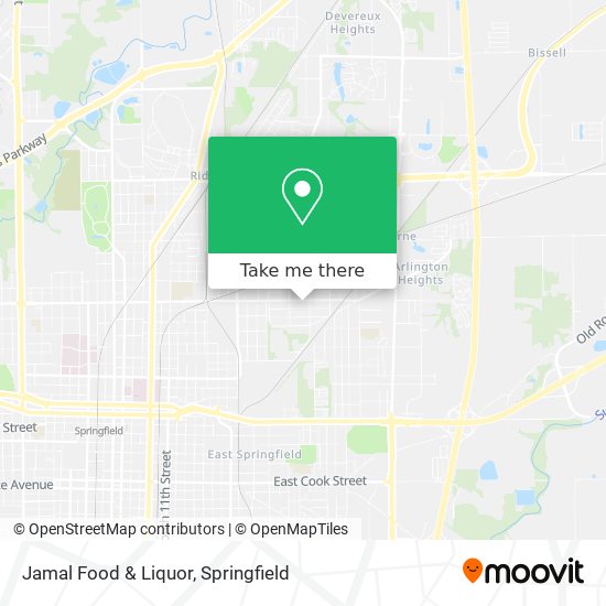 Jamal Food & Liquor map