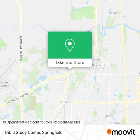 Bible Study Center map