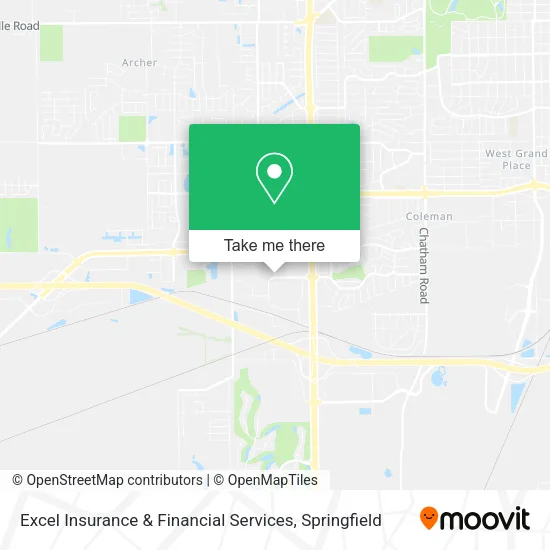 Excel Insurance & Financial Services map