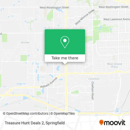 Mapa de Treasure Hunt Deals 2