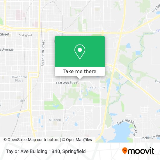 Mapa de Taylor Ave Building 1840