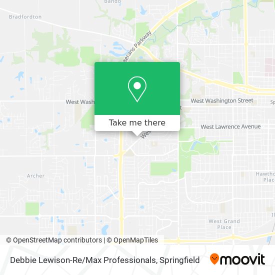 Debbie Lewison-Re / Max Professionals map