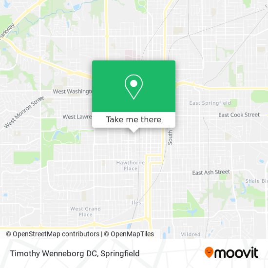 Mapa de Timothy Wenneborg DC