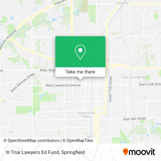Ill Trial Lawyers Ed Fund map