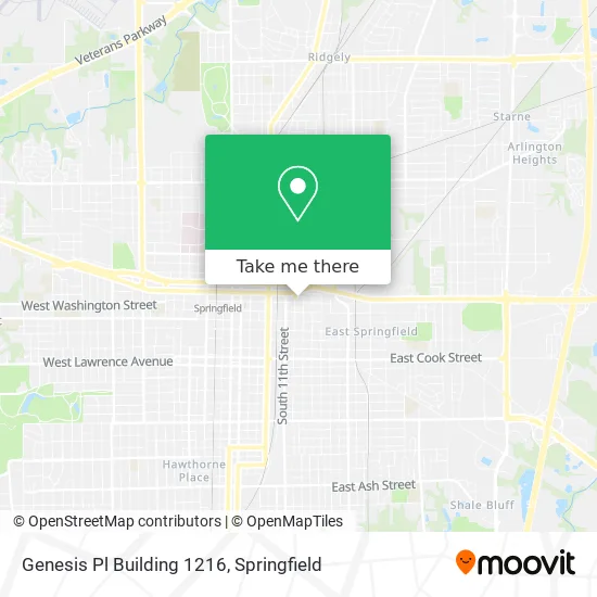 Mapa de Genesis Pl Building 1216
