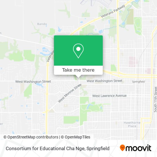 Consortium for Educational Cha Nge map