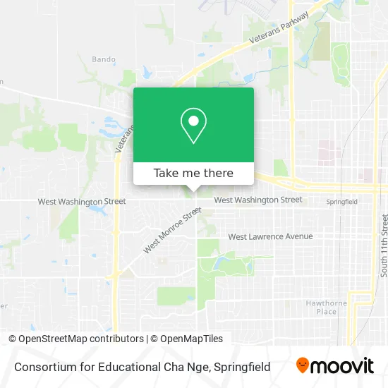 Consortium for Educational Cha Nge map