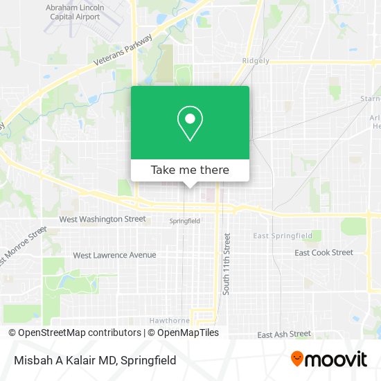 Mapa de Misbah A Kalair MD
