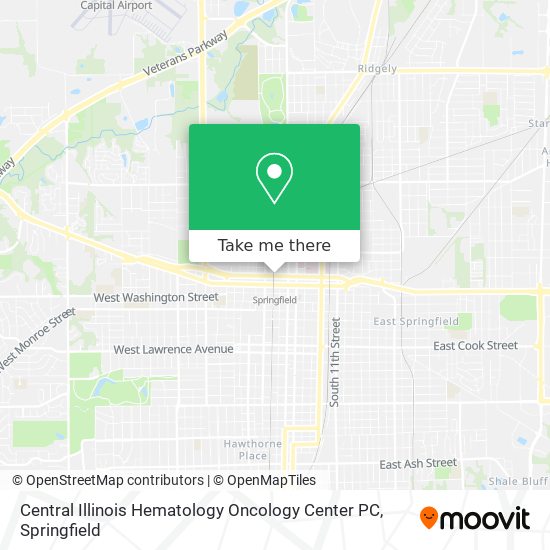 Central Illinois Hematology Oncology Center PC map
