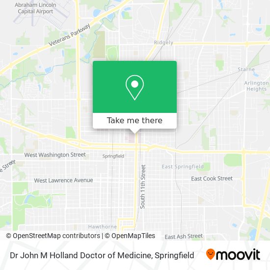 Dr John M Holland Doctor of Medicine map