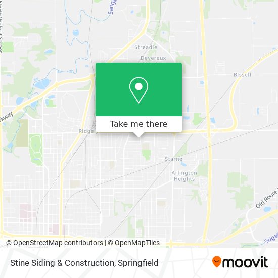 Stine Siding & Construction map