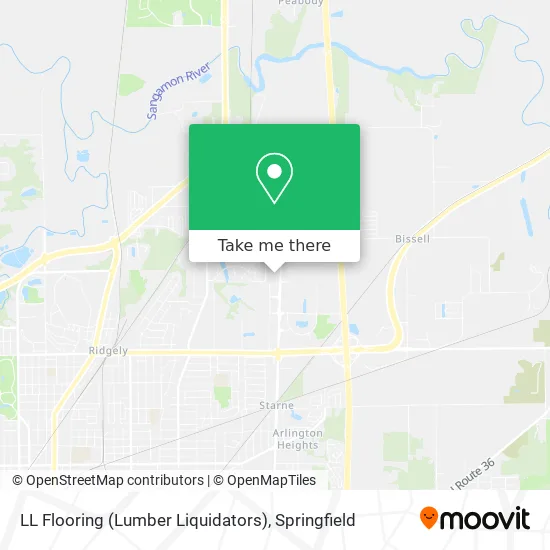 LL Flooring (Lumber Liquidators) map