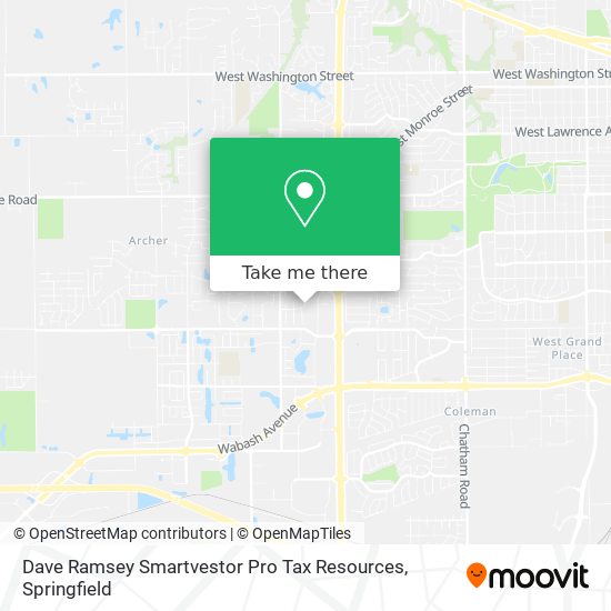 Mapa de Dave Ramsey Smartvestor Pro Tax Resources