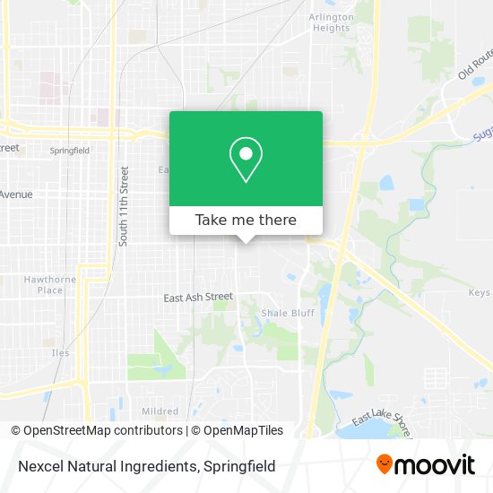 Nexcel Natural Ingredients map
