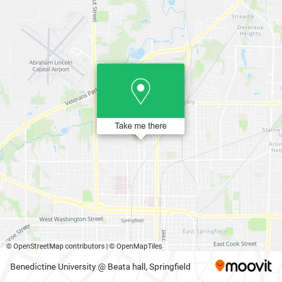 Mapa de Benedictine University @ Beata hall