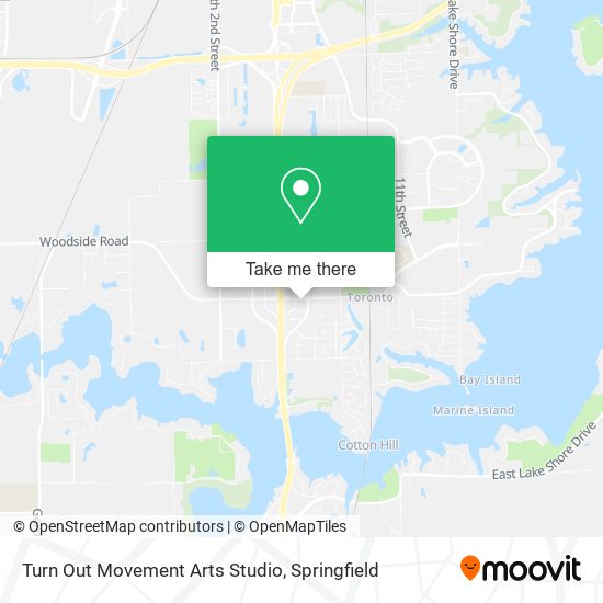 Turn Out Movement Arts Studio map