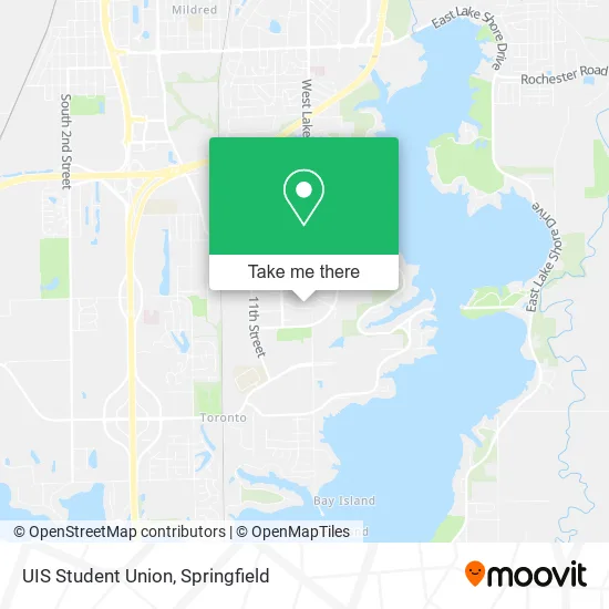 UIS Student Union map
