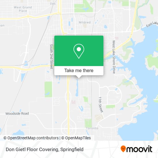 Mapa de Don Gietl Floor Covering